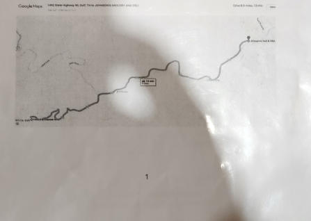 a map on how to get to johnson's grocery & deli