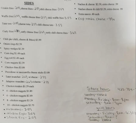 more food choices from smokies market